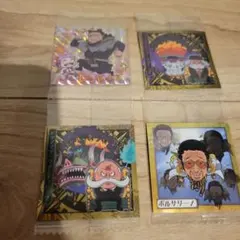 にふぉるめーしょん ワンピース大海賊シールウエハース　4枚セット