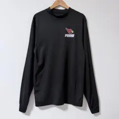 オーガスタ ロンT モックネック ワンポイント M 黒 ポリエステル スポーツのサムネイル