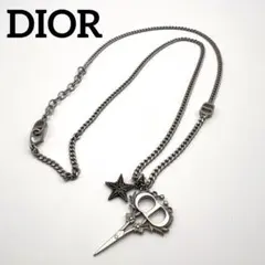 DIOR CD シザー スター ネックレス ディオール　ハサミのサムネイル