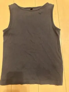 UNIQLO グレー ノースリーブ トップス