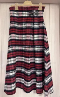 オニールダブリン　ウール　ロングスカート