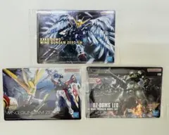 ガンプラパッケージアートグミ　3枚　ウイングゼロカスタム