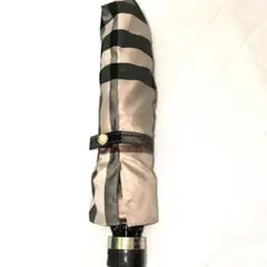 FENDI フェンディ 折りたたみ傘 ズッカ柄 ストライプ ユニセックス