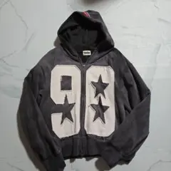 9090 numbering logo zip hoodieのサムネイル
