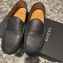 値下げました　GUCCI レザーローファー ドライビングシューズ