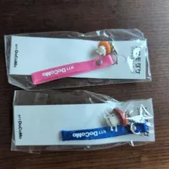 ドコモダケ フィギュアストラップ 3点セット - メルカリ