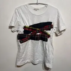 COMME des GARCONS チェック柄 半袖Tシャツ