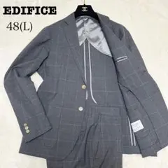 美品〉TETEHOMME テットオム【L相当】セットアップスーツ チェック