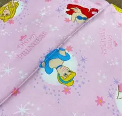 ディズニープリンセス　ハギレ布　30×65 ピンク