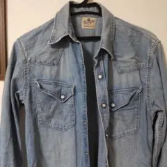 Wrangler デニムシャツ 長袖 ウエスタンのサムネイル