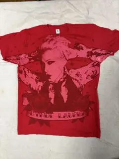 シンディローパー Cyndi Lauper Tシャツ 状態良 送料無料［666