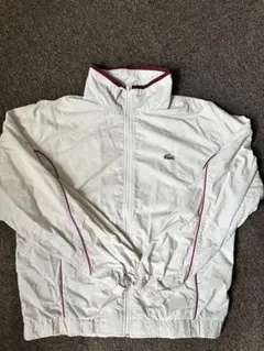 LACOSTE ホワイト スポーツジャケット 42