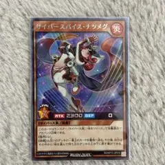 【美品】遊戯王ラッシュデュエル サイバースパイス・ナツメグ 絵違いシークレット