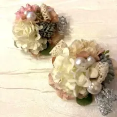 新品　小さめ親子コサージュ　2個セット　2Way 七五三　入学式　卒業式