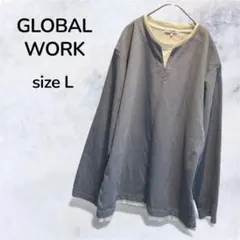 グローバルワーク 長袖カットソー