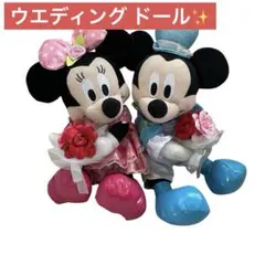 ウエディング ドール　ウェルカムドール　ミッキーミニー