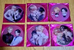 この手を離さないで 咲本﨑 emoカフェ アクリルコースター 6種 BL漫画