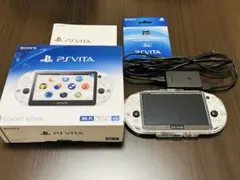 【動作確認済】PSVITA PCH-2000 ホワイト 8GBメモリーカード付