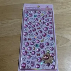 しずくちゃん　ボンボンドロップ シール　mini ピンク