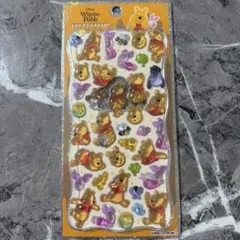 《正規品》プチドロップステッカー　ディズニー　プーさん
