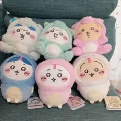 ちいかわ ハッピーバッグ 2024＆2025 干支ぬいぐるみ S 6体セット