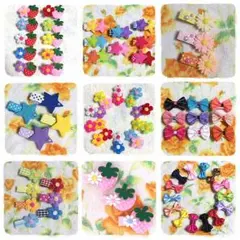 3点500円対象商品♡ベビー用♡キッズ用ヘアクリップ ベビードール♡ミキハウス系