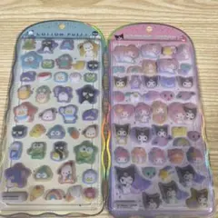 サンリオ COTTON PUFFY シール 2種セット