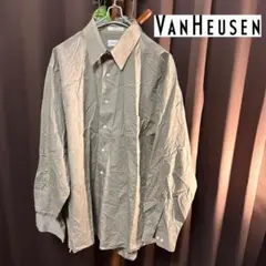 VAN HEUSEN 長袖シャツ アースカラー アメカジ