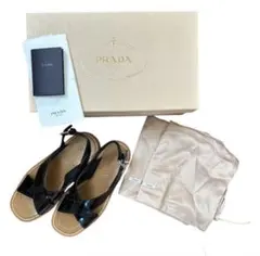 【美品】PRADA サンダル 23cm