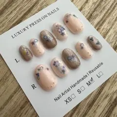 【現品】 春色ネイル 【M】1-4-3-5-8 / 即購入OK
