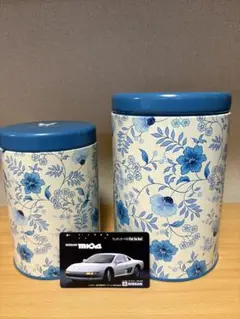 昭和レトロ 日産 NEWパルサー ノベルティ缶2個 テレカ付 非売品 新品未使用のサムネイル