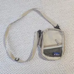 X-Girl ベージュ ショルダーバッグ