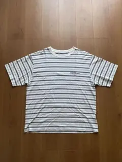 Firsthand 半袖ボーダーTシャツ ホワイトSのサムネイル