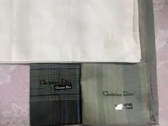 メンズブランドハンカチ3枚セット（Dior）