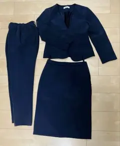 セットアップ3点セット　ネイビー