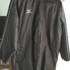 Mizuno フルジップジャケット 黒