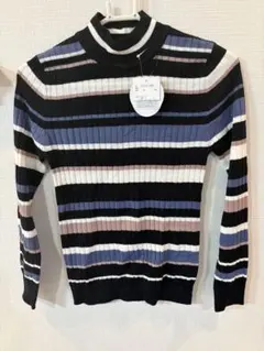 ストライプニットセーター Sサイズ