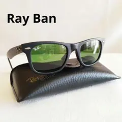 美品✨レイバン　サングラス　RB2140　WAYFARER　ケース付き　ブラック