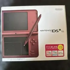 Nintendo DSi LL ワインレッド 本体　箱付き　初期化済み