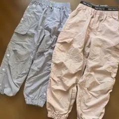 しまむら　ナイロンパンツ