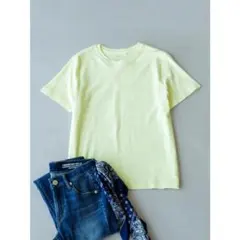 アメリカン ホリックAMERICANHOLICクルーネックカット半袖プルオーバー