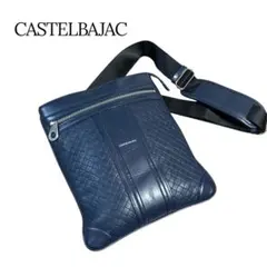 CASTELBAJAC エポス薄型　メッシュ　ショルダーバッグ　革 レザーのサムネイル
