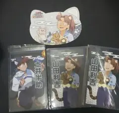 忍たま乱太郎 ナンジャタウン クリアイラストシート　カード　 土井半助　山田利吉