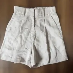 【美品】ベージュ　H&M キュロット　150cm
