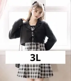 DearmyLoveRoseショートジャケット&ミニジャンスカ 3Lのサムネイル