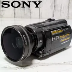 SONY　HDR-XR520V　ワイコンレンズ付き