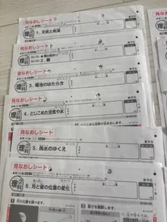 小4 理科　テスト見なおしシート　新学社のサムネイル