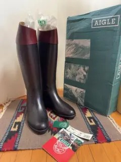 AIGLE 乗馬ブーツ フランス製