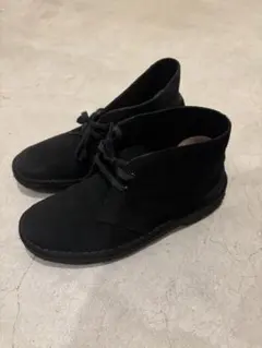 CLARKS クラークス デザートブーツ 黒 22.5cmのサムネイル