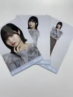 中西アルノ 乃木坂46 生写真 オフショルニット 3種 コンプ